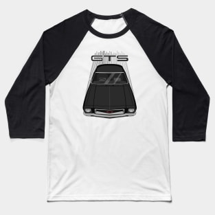 Holden HQ Monaro GTS 350 - Black Baseball T-Shirt